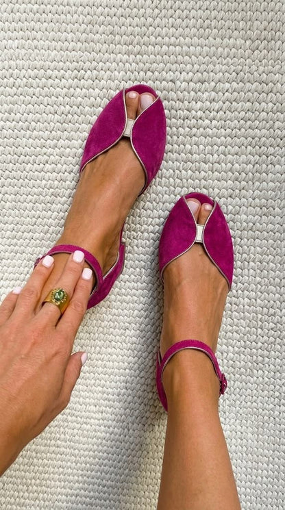 OLIVIA™ | ELEGANTES SANDALIAS EN VERDE SALVIA
