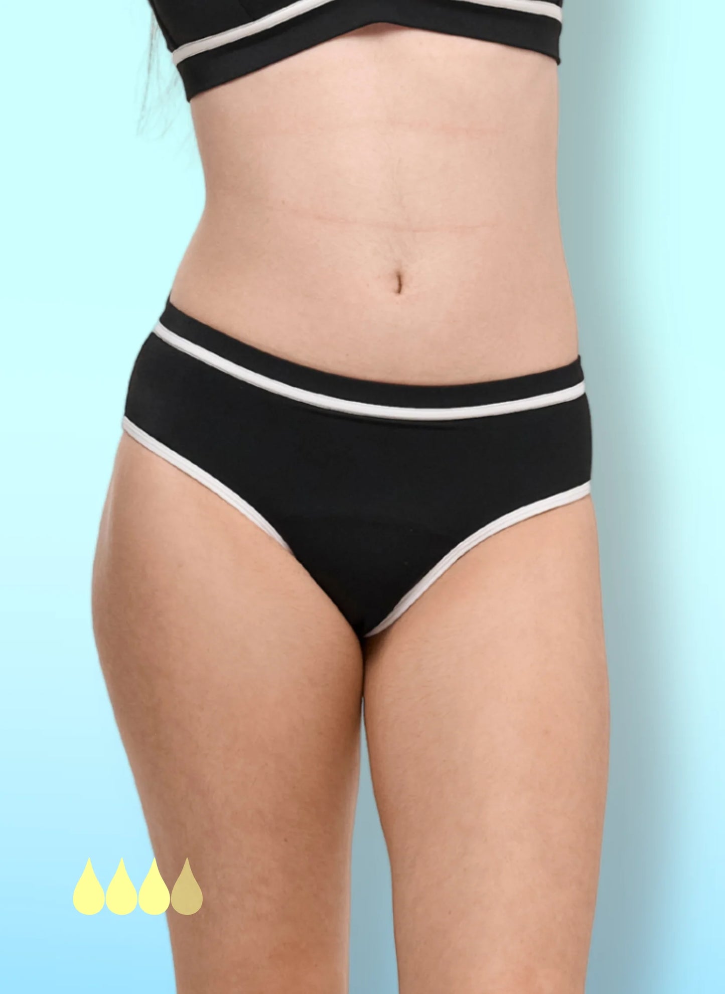 LIA - Braguita de bañador menstrual para adolescentes