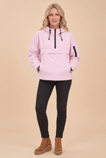REGINA/ Chaqueta impermeable con capucha DWR™ de corte holgado clásico