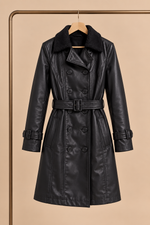 LENA™ | ABRIGO DE CUERO