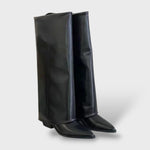 Botas altas de tacón mujer elegantes