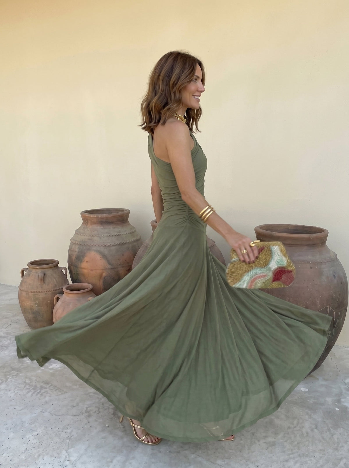 Vestido Largo Toledo Verde - Verde M