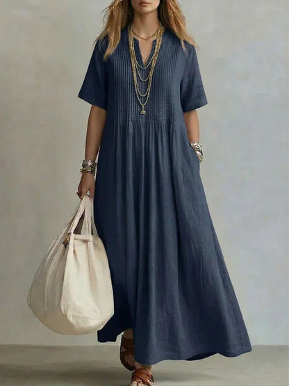 Simone™ | Elegante vestido plisado