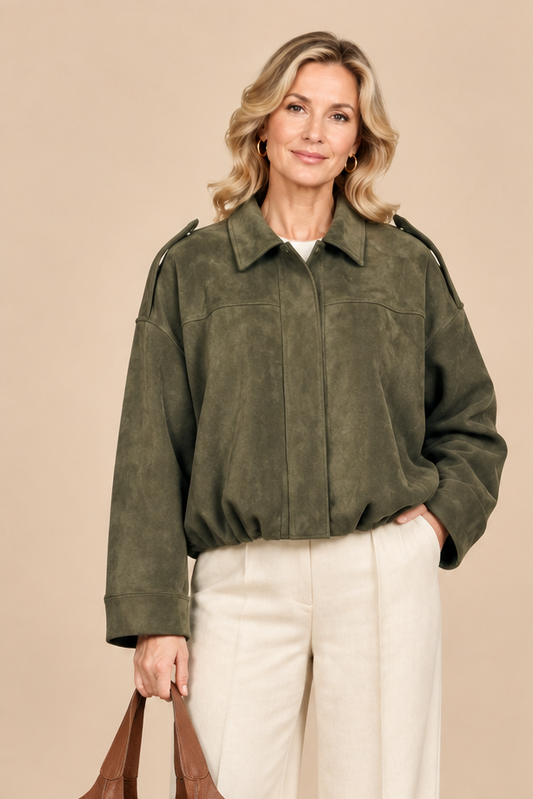 Louisa | Cazadora Bomber Oversize Relajada