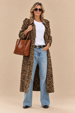 ABRIGO MIDI LEOPARDO