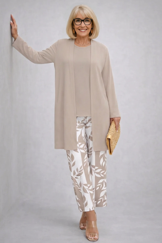 Jeryl - Conjunto Elegante de Tres Piezas