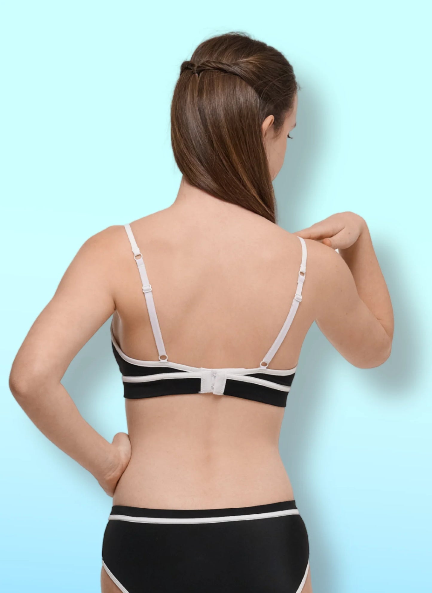 LIA - Top de bañador menstrual para adolescentes
