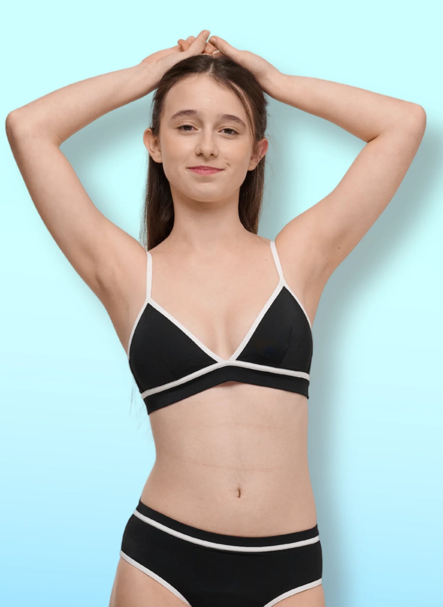LIA - Top de bañador menstrual para adolescentes