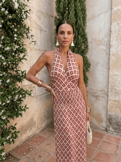 Vestido Elegante Hombros Descubiertos - S