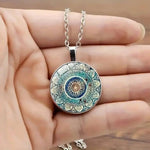 Collar Azélie — Mandala Azul