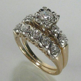 Anillo Valérie — Dorado Vintage