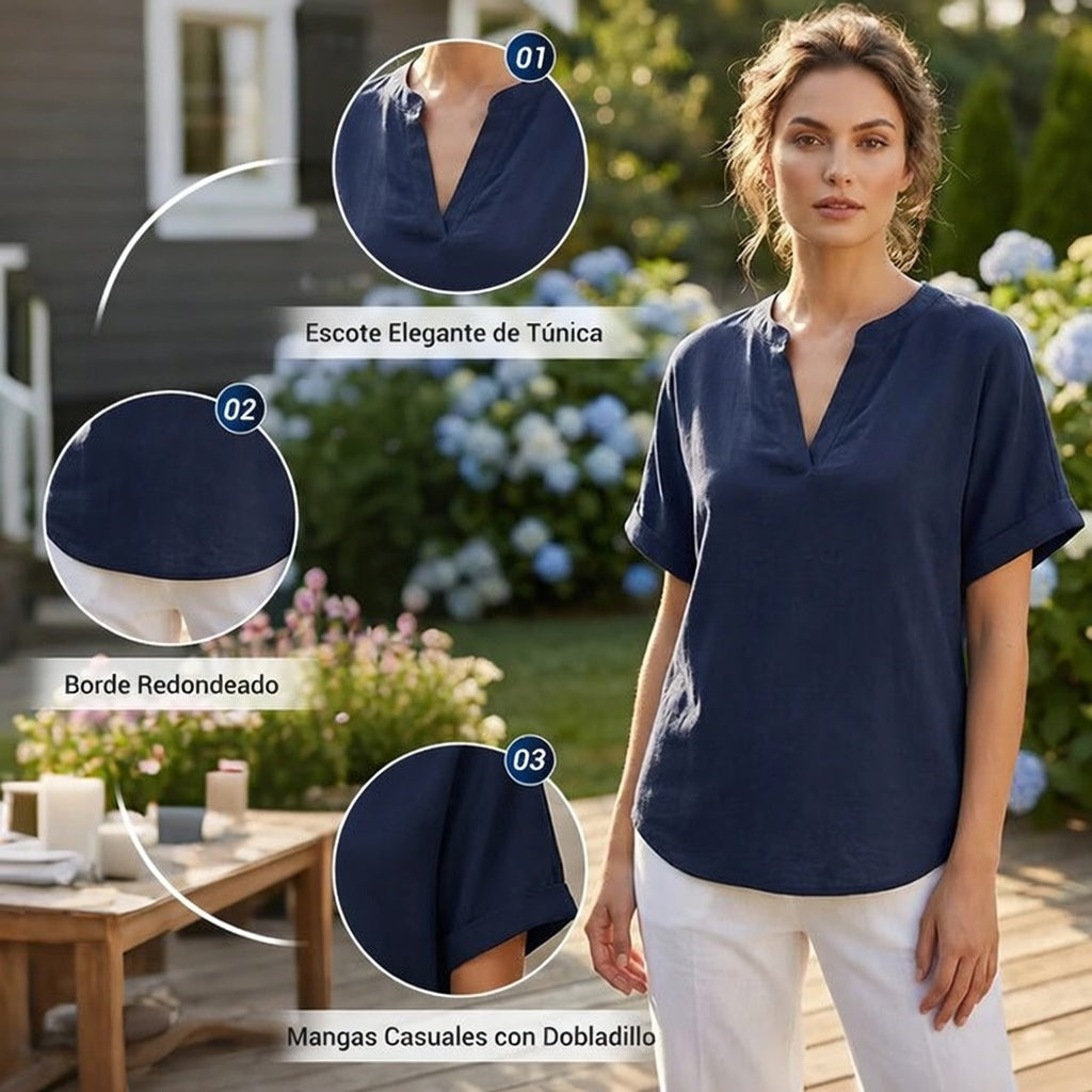 Elena - Blusa elegante para mujer