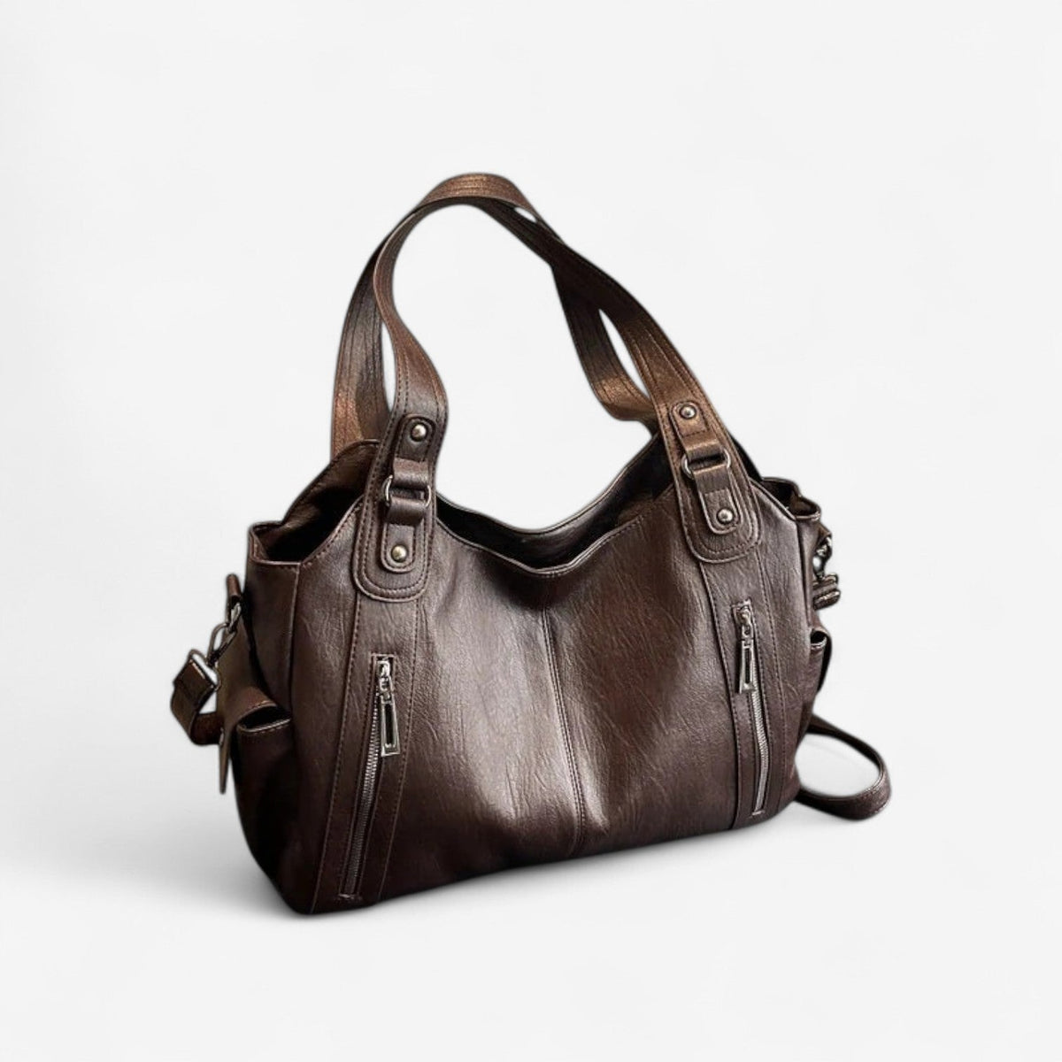 Un bolso elegante Café