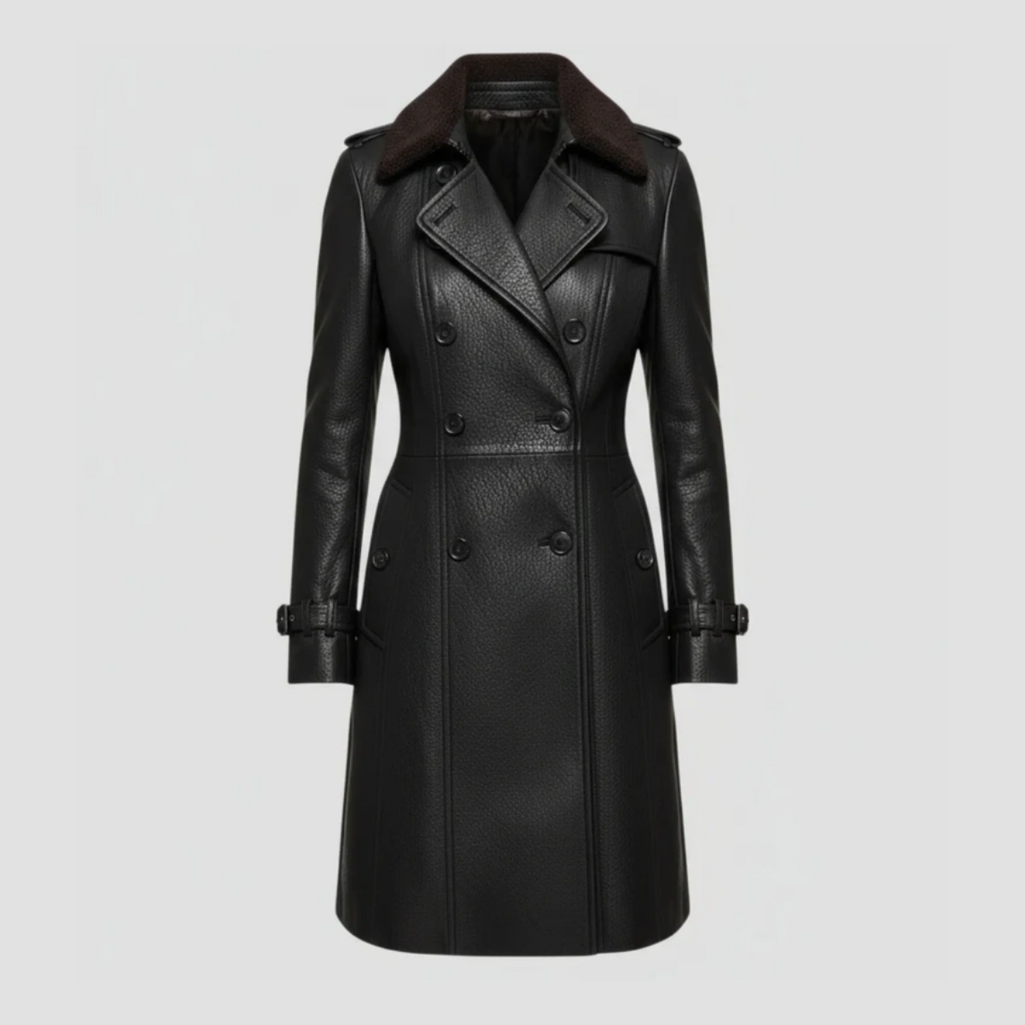 LENA™ | ABRIGO DE CUERO