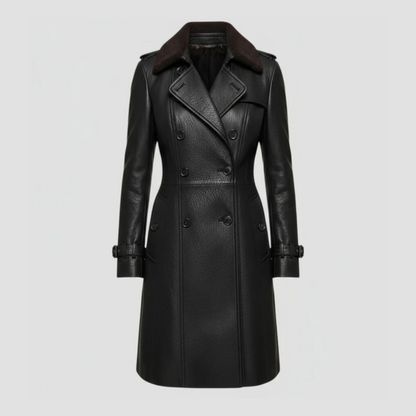 LENA™ | ABRIGO DE CUERO