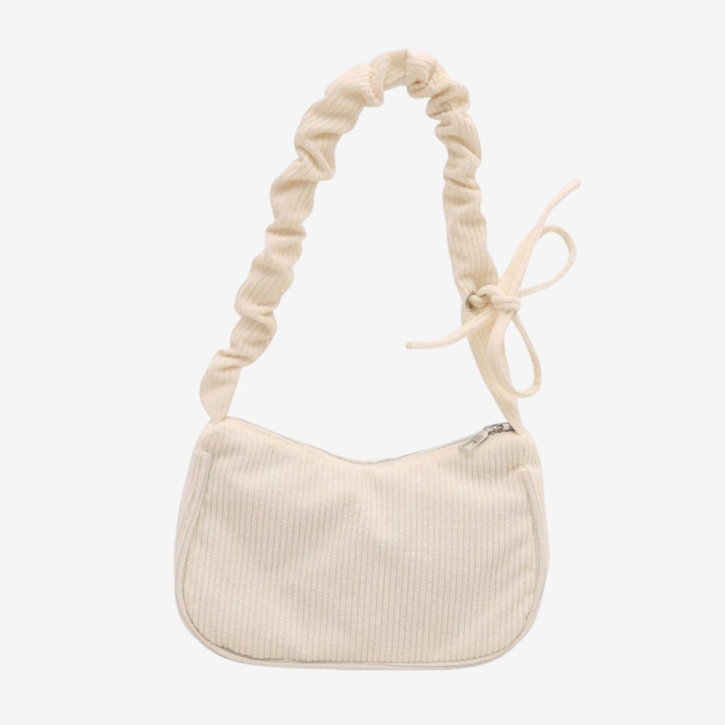Bolso plisado Blanco