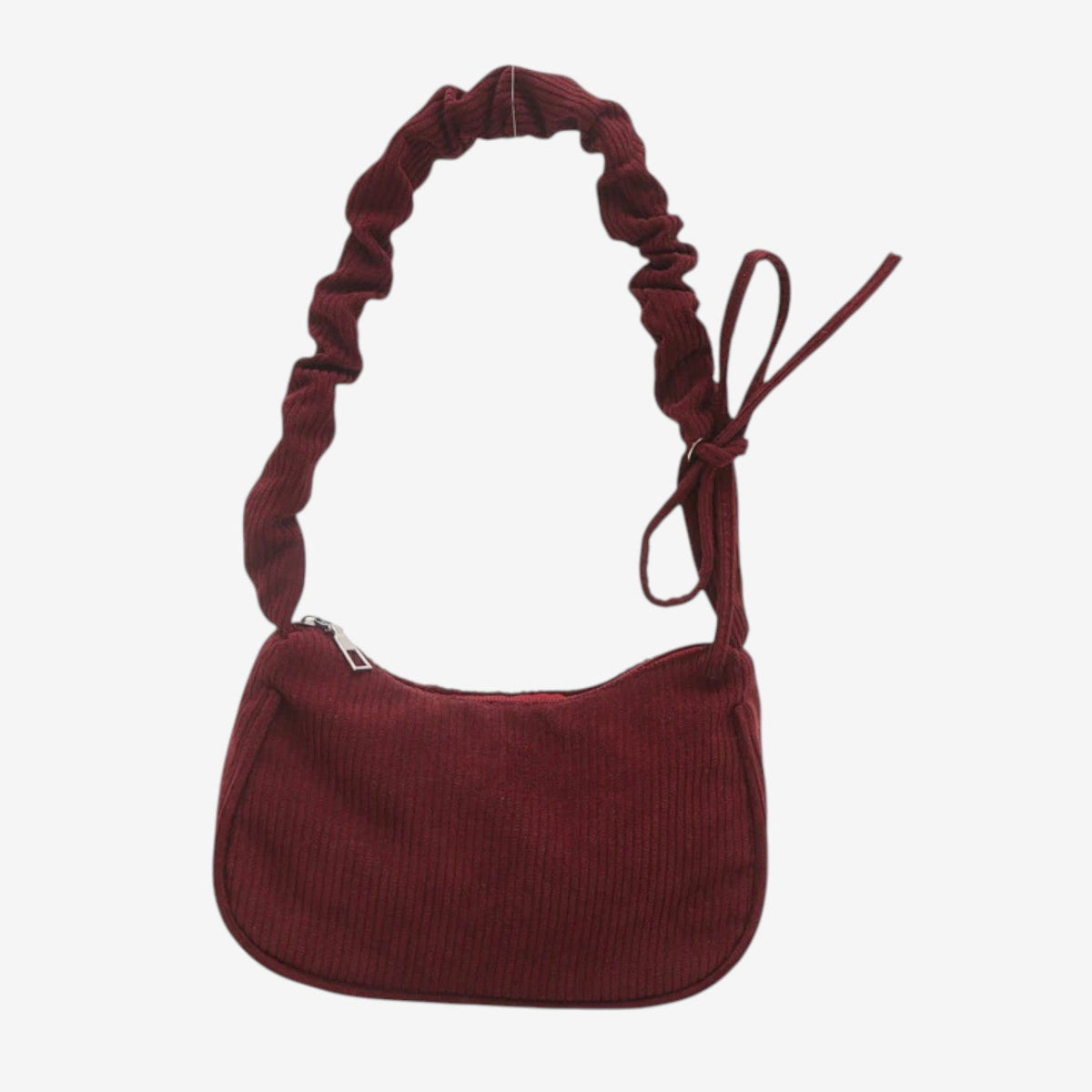 Bolso plisado Rojo