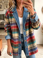 Charlotte | Chaqueta Vaquera Patchwork Vintage para Mujer