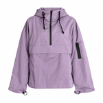REGINA/ Chaqueta impermeable con capucha DWR™ de corte holgado clásico
