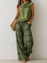LILI- Conjunto Natural - Comodidad Relajada con Elegancia Artesanal