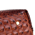 Amalia - Bolsa Bicolor Textura Cocodrilo