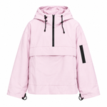 REGINA/ Chaqueta impermeable con capucha DWR™ de corte holgado clásico