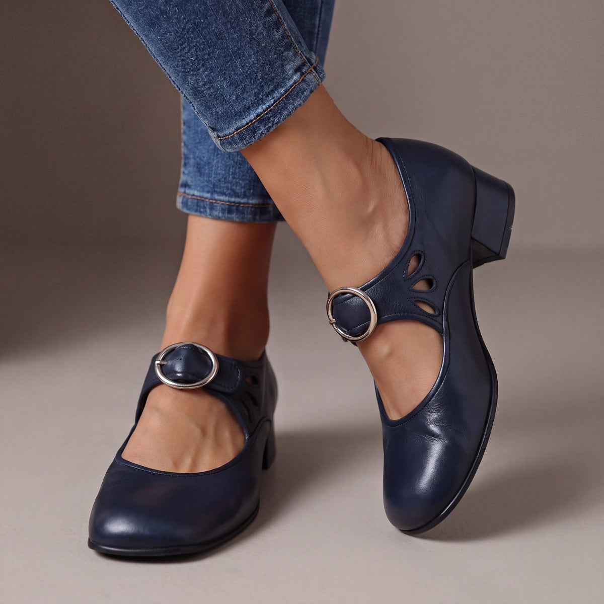 Josephine | Sandalias Cómodas de Piel