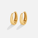 Pendientes de aro en oro