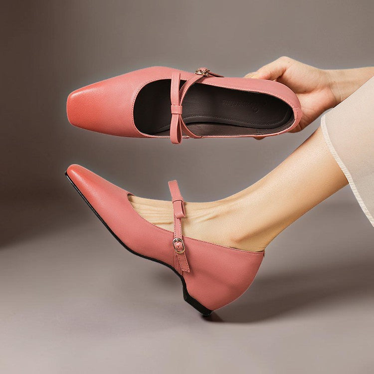 Bryony | Zapato Mary Jane con Tira de Lazo