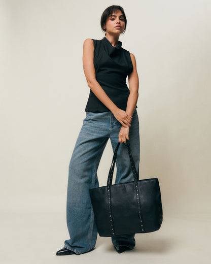 Watty bolso shopper con detalles metálicos