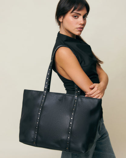 Watty bolso shopper con detalles metálicos