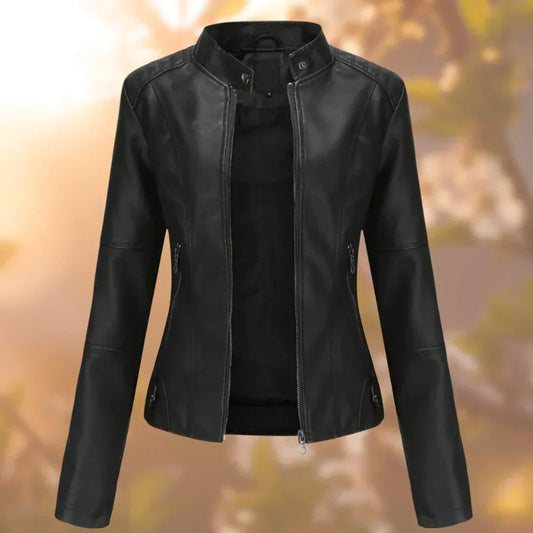 Victoria | Chaqueta Motera Cremallera Entallada