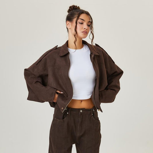 Louisa | Cazadora Bomber Oversize Relajada